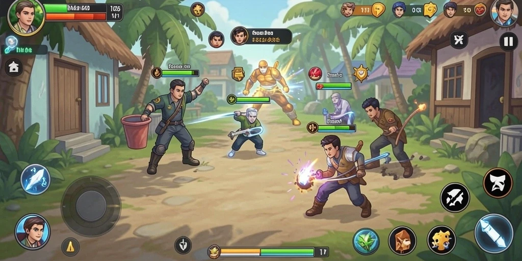 Mode multiplayer yang seru dan kompetitif.