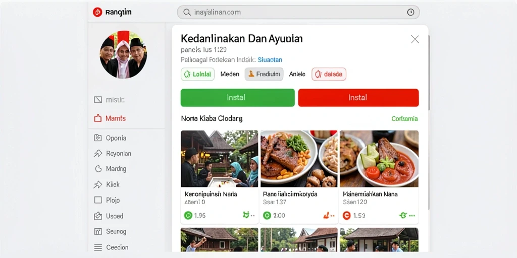 Fitur interaksi sosial dengan pemain lain.