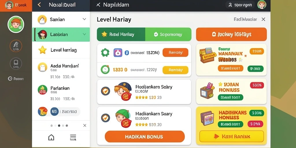 Salah satu lokasi dalam game yang menakjubkan dan penuh warna.