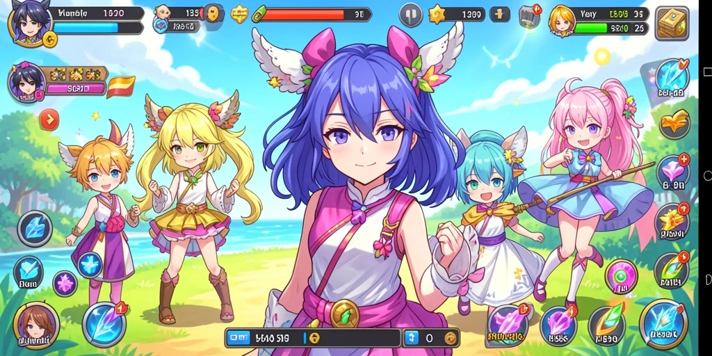 Screenshot memperlihatkan salah satu level baru yang menantang.