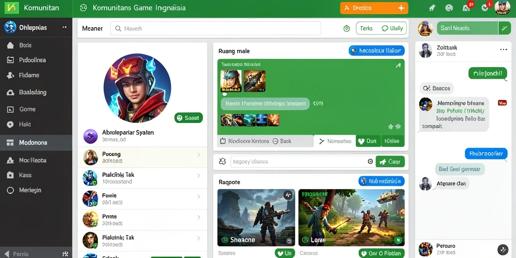 Screenshot IDKLUB menampilkan kustomisasi karakter yang beragam.