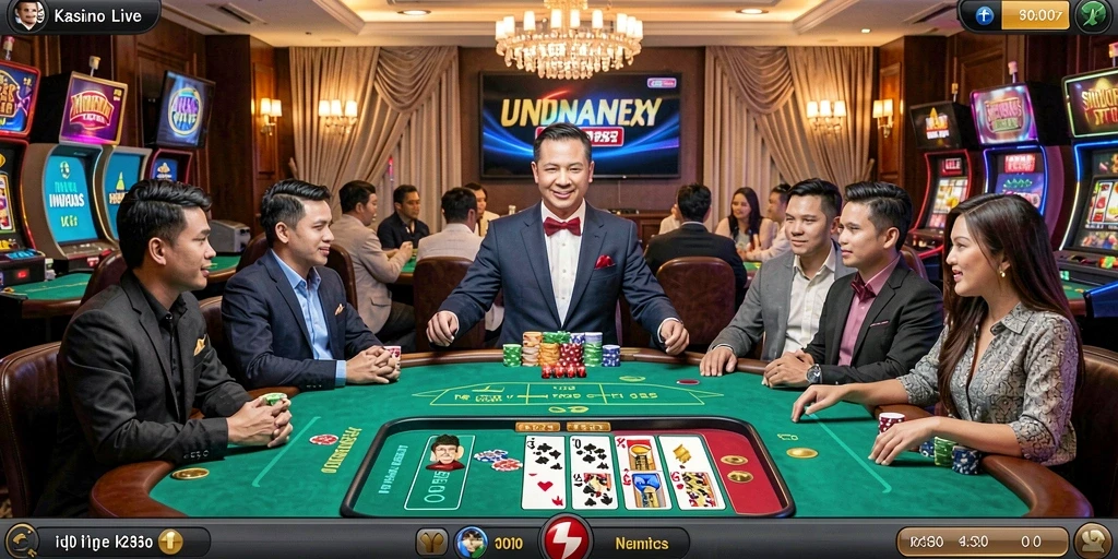 Tangkapan layar aksi seru di dalam game.