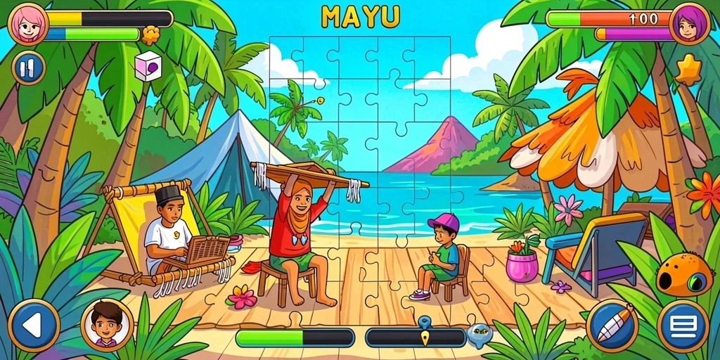Fitur bonus harian yang membuat permainan semakin seru.