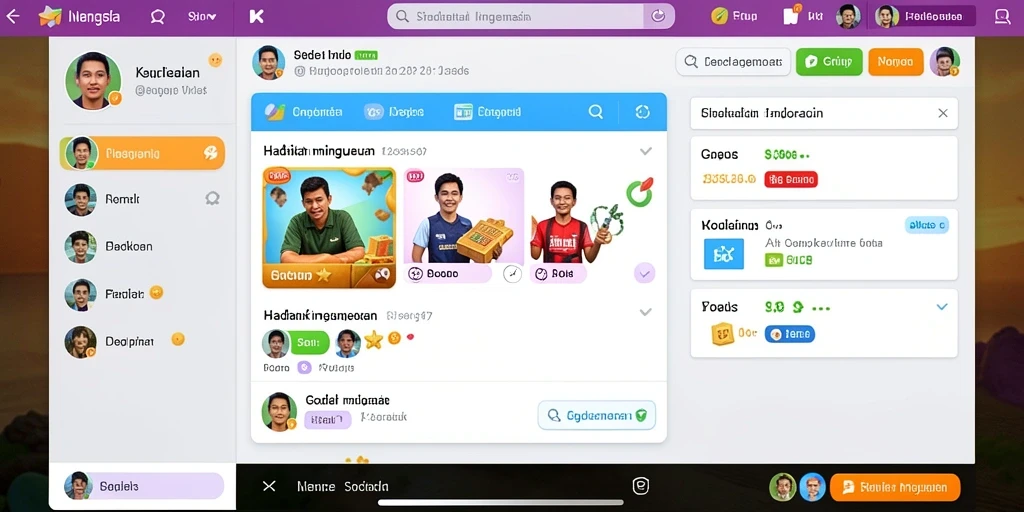 Komunitas yang aktif dan mendukung pemain.