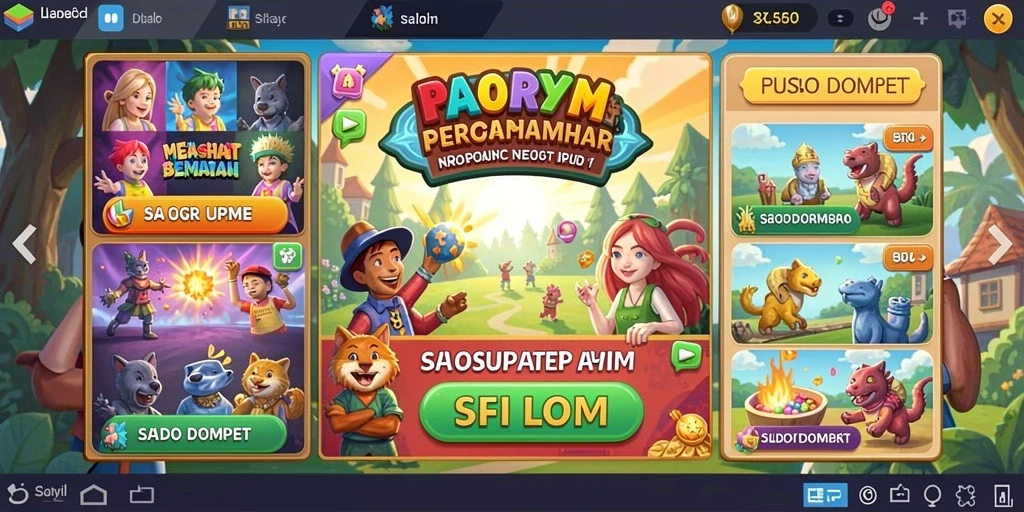 Hadiah menarik setiap event berlangsung.