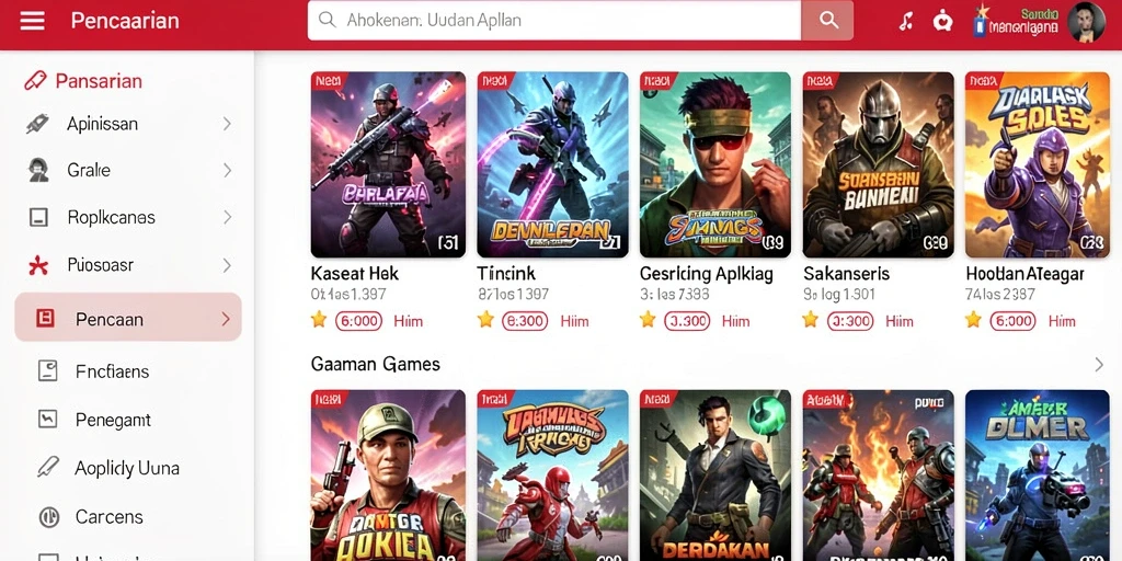 Antarmuka pengguna yang intuitif dan mudah digunakan.